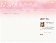 Tablet Screenshot of maniavaidosa.com.br